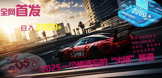 全网首发:2025一个被遗忘的“火爆”赛道轻松日入多张-小七网创